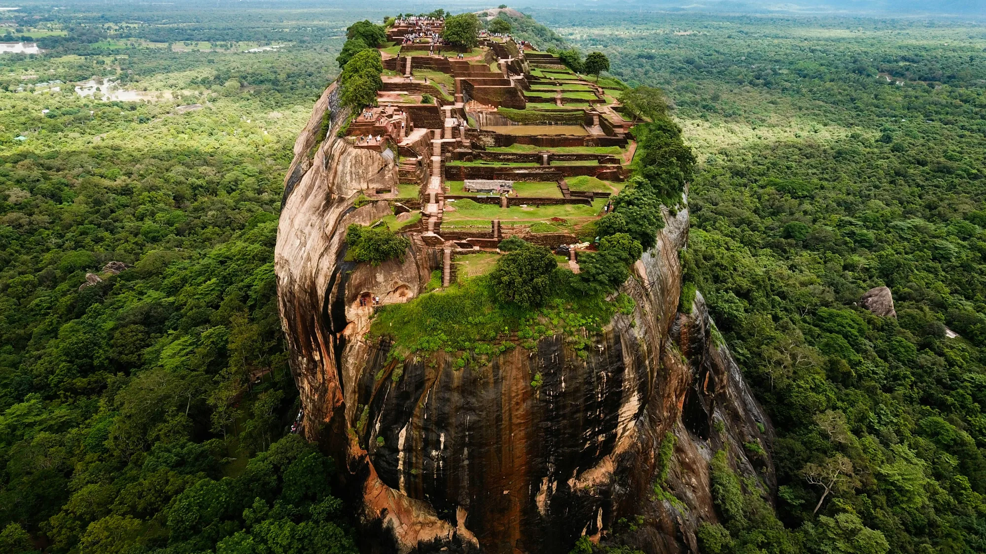 Sigiriya rock fortress in Sri Lanka